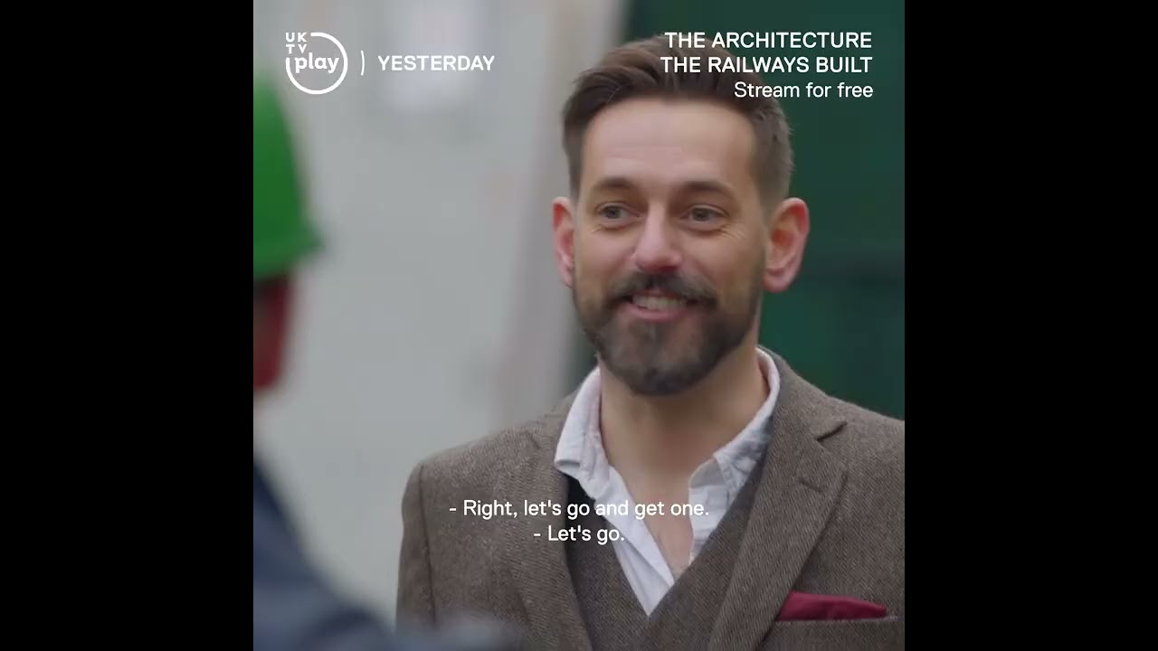 The Architecture the Railways Built - reminder to catch us at 8pm, 18th April