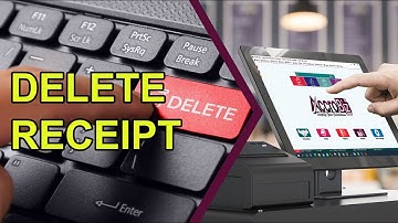 How to delete a receipt voucher | AccroBIZ ERP