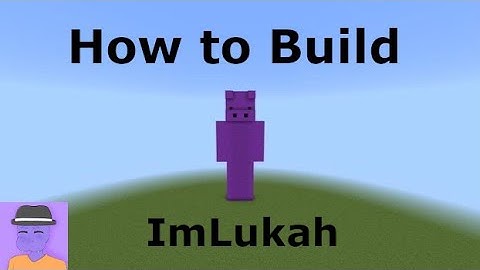 |How to Build ImLukah (v.2)| Minecraft Skin Tutorials