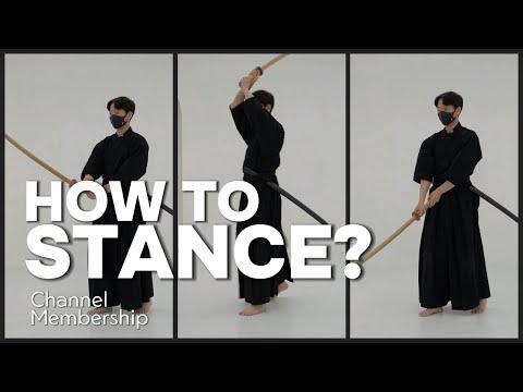 자세를 연습하는 법 | How to swords stance #battojutsu