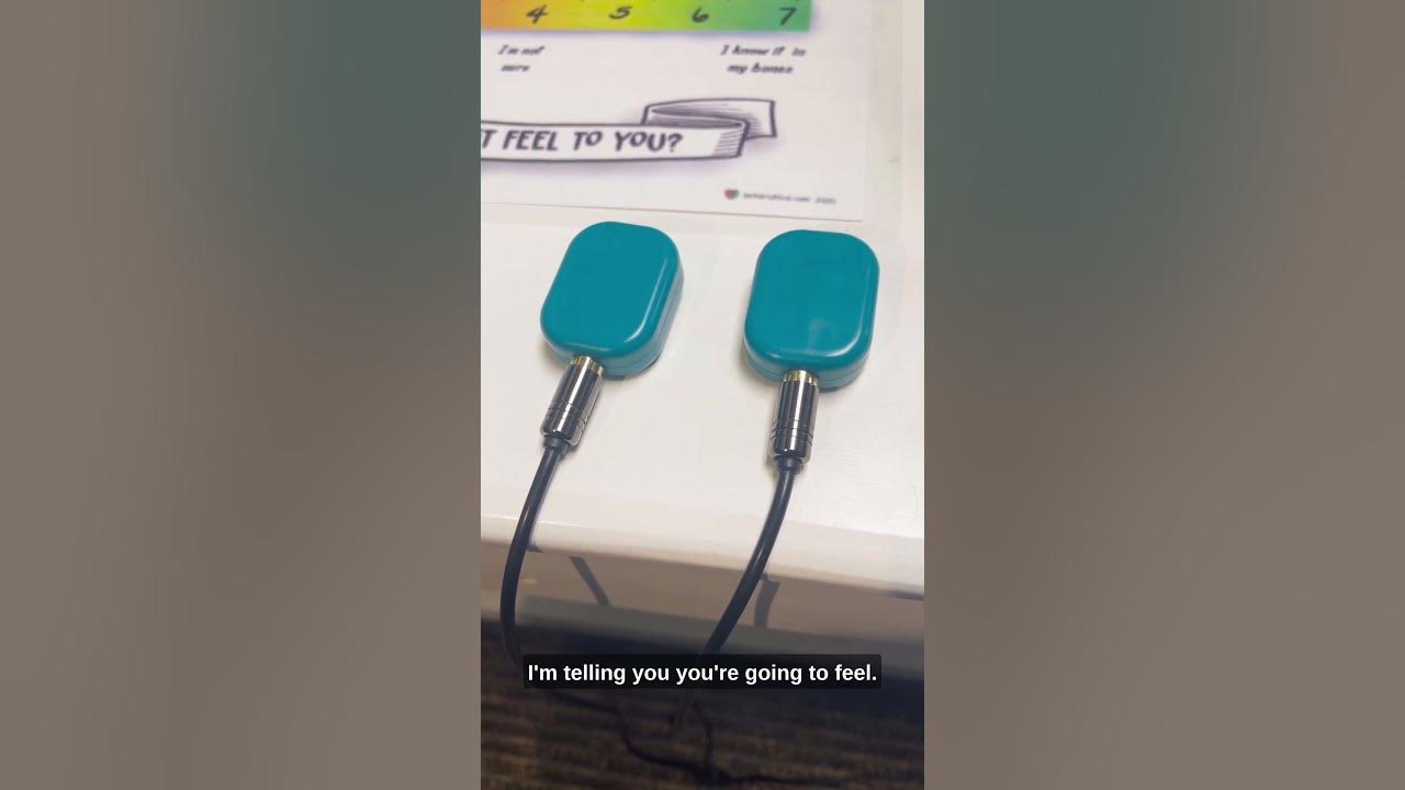 Hearing the EMDR paddles selfcare everyday_psychology emdr YouTube