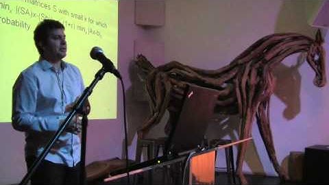 AK Data Science Summit - David Woodruff - Sketching as a Tool for Numerical Linear Algebra