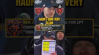 Ben Johnson shares why Bears did not go for 2-pt conversion 🗣️#bears #benjohnson #NFL screenshot 1