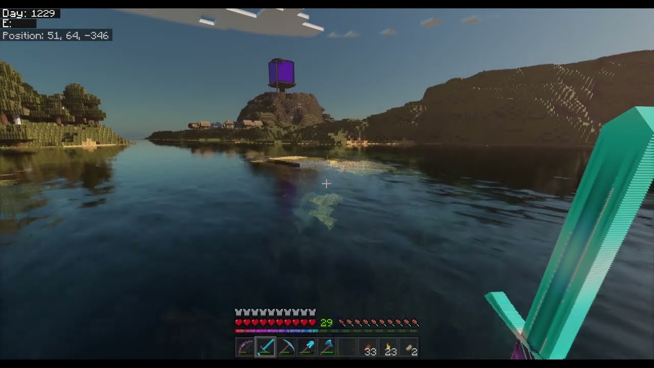 Minecraft 1.20 4k RTX Longplay | Real Source Realistic Textures w/BetterRTX | Joes' Paradise E12