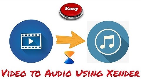How To Convert Video To Audio| Convert Video To Audio Using Xender