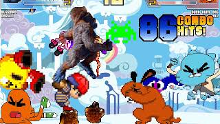 Mugen Battle Team Blizzard Vs Team Duck Hunt Dog