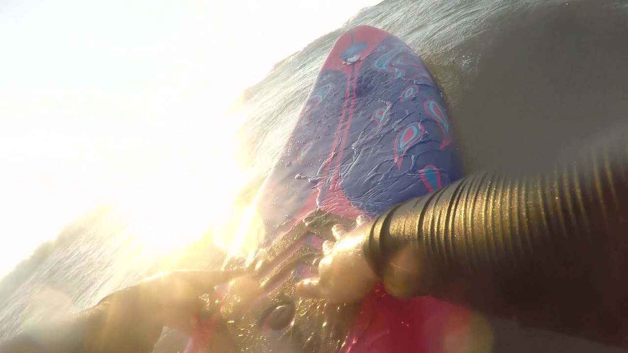 surfing lake michigan stuck in the impact zone YouTube