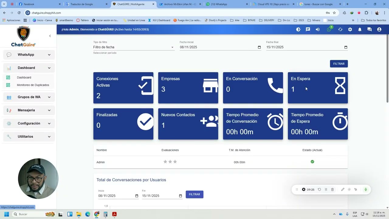 Introduccion a ChatGÜIRE,  Aplicativo MultiAgente de 