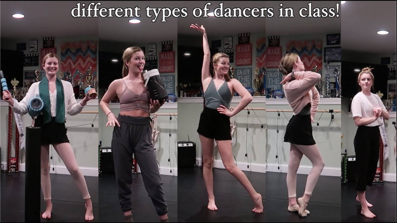 Different Types of Dancers in Class!! | Carissa Campbell