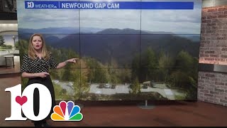 It's April... and Newfound Gap Road is closed in the Smokies due to snow in the forecast!