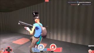 Team Fortress 2: ctf_well Pub Scout Gameplay (RED Team)