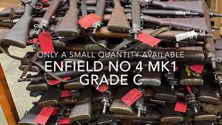 Enfield No4 MK1 Grade C surplus rifles.