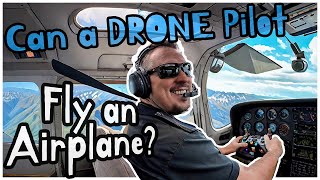 Drone Pilot Takes the Cockpit: My First Time Flying a Plane! ✈️ @AdventureFPV