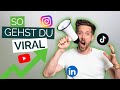 Die besten SOCIAL MEDIA TOOLS, um VIRAL zu gehen