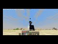 Doing pvp practice in a minecraft  server 