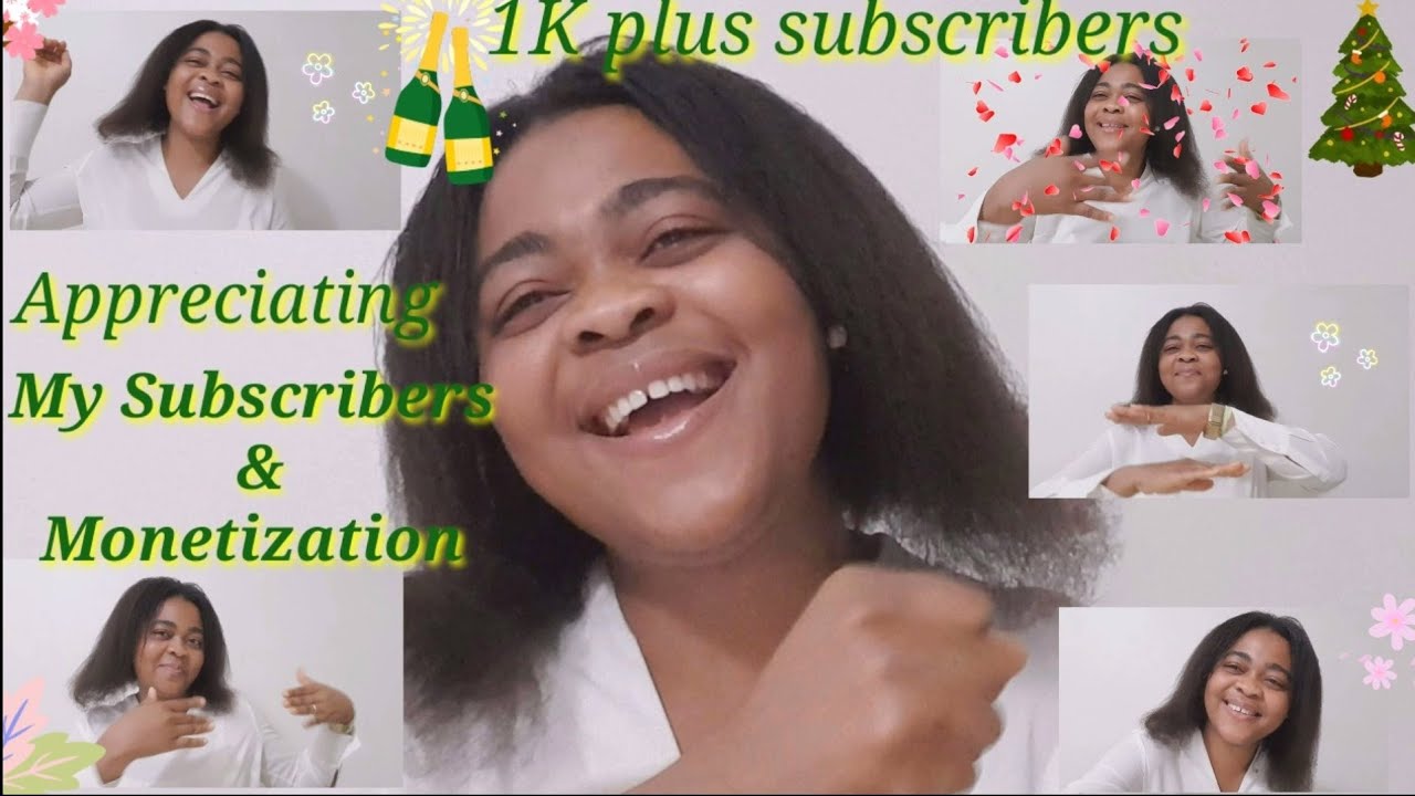 1000 plus subscribers/ Appreciating my amazing subscribers ...