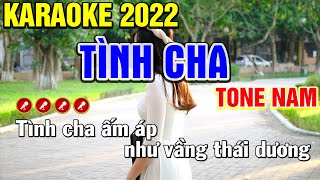 Tình Cha Karaoke Bolero Nhạc Sống Tone Nam | Bến Xưa Karaoke