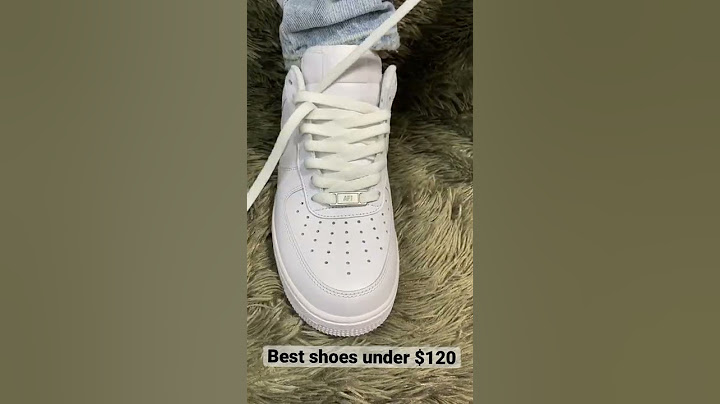 Air Forces 1 Best Lace Style❗️ *If you love shoes yo have to watch this*
