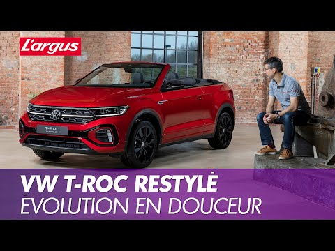 Все семейство Volkswagen T-Roc прошло фейслифтинг.