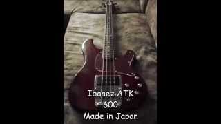 Ibanez ATK 600 Made in Japan 1996 (sound test)