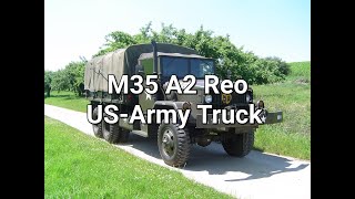 M35 A2 Reo Truck, 2  1/2to, US Army Truck, Multi Fuel Engine, Brutal Sound, Standard LKW US Army