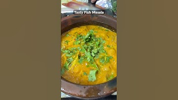 Spicy Fish Masala | South Indian Style Fish Curry Recipe #shorts #fishcurry