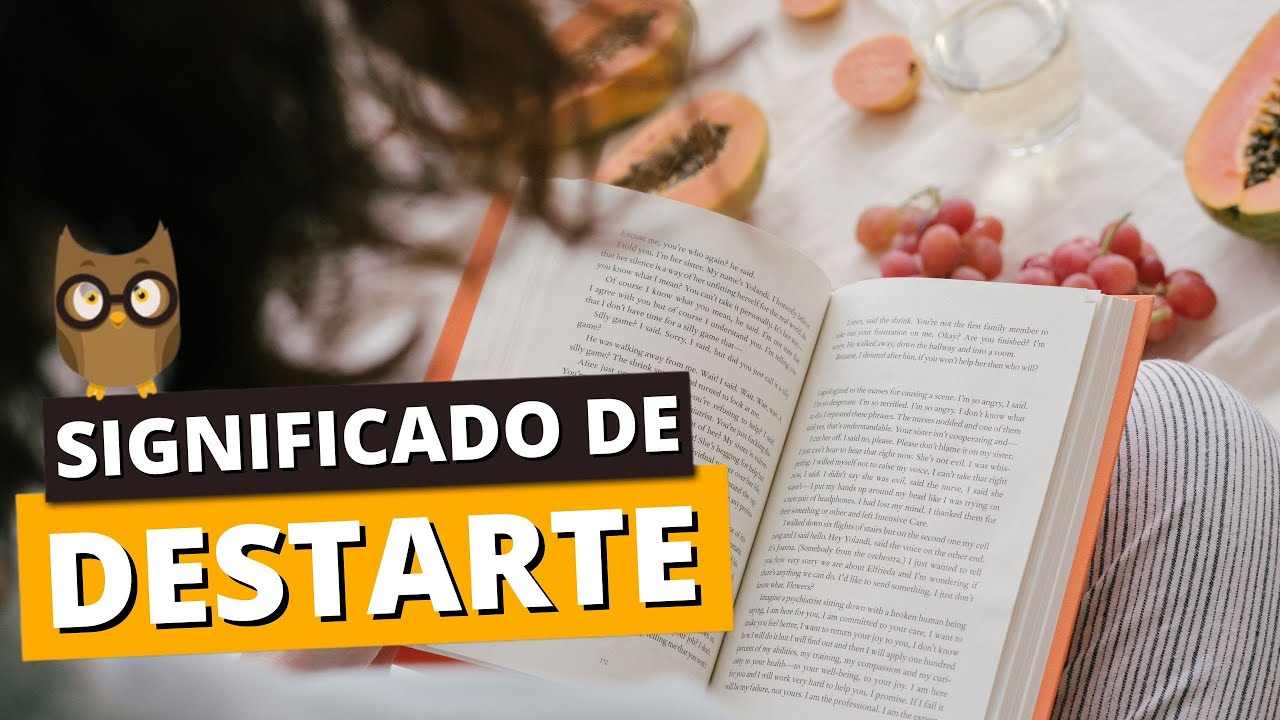 SIGNIFICADO DE DESTARTE: VOCÊ JÁ OUVIU FALAR? - YouTube