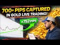 More than 700  Pips Done in Live Trade of Gold | @btechtraders