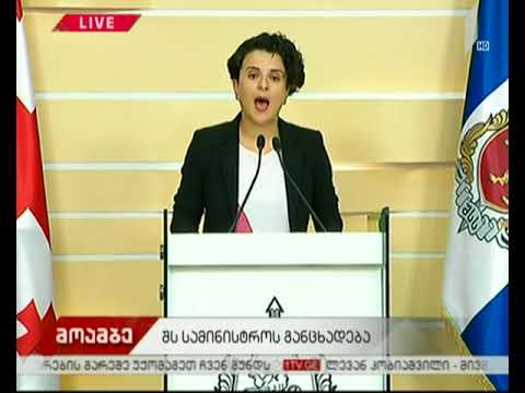 ბრიფინგი შსს-ში