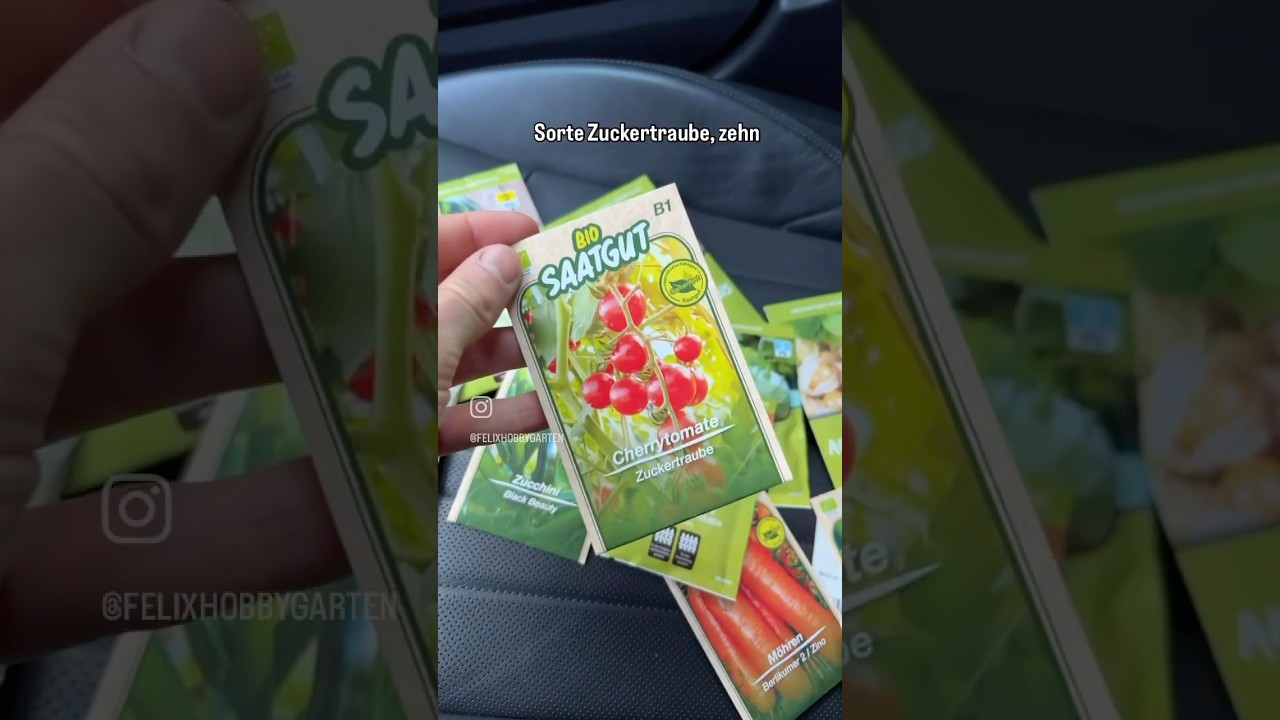 Samenfestes Bio Saatgut bei Lidl  #saatgut #aussaat - YouTube
