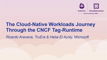 The Cloud-Native Workloads Journey Through the CNCF Tag-Runtime - Ricardo Aravena, TruEra