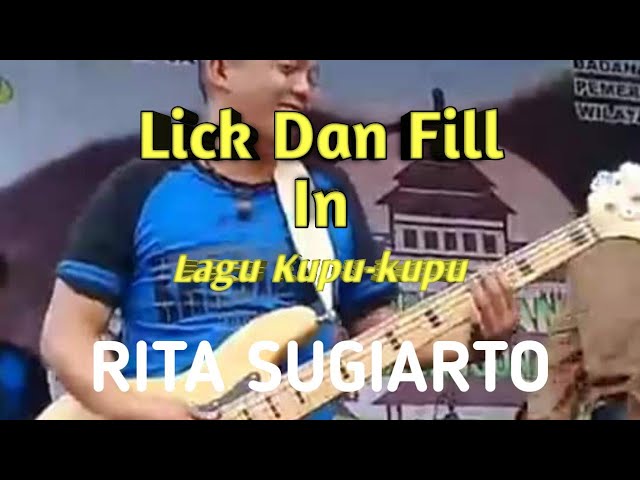 Lick dan Fill in Lagu kupu-kupu Rita sugiarto class=