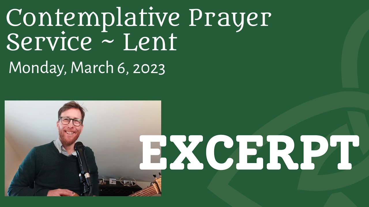 Contemplative Service Excerpt from today's contemplative service with Abbey of the Arts - YouTube