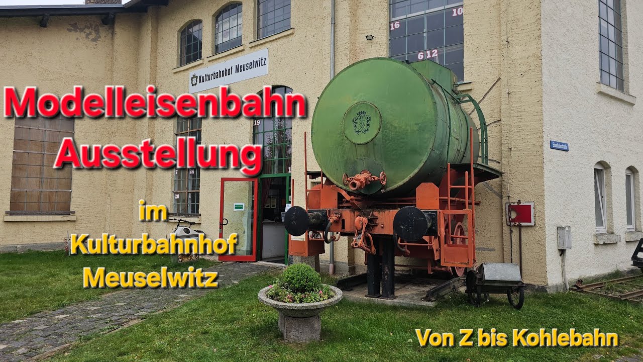 Modellbahnausstellung beim Verein Kohlebahnen e.V. in Meuselwitz - für jede Spurweite etwas dabei