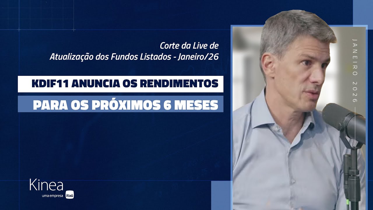 KDIF11 anuncia os rendimentos para os próximos 6 meses | Corte da Live de Fundos Listados