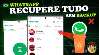 Como RECUPERAR CONVERSAS do WhatsApp SEM BACKUP RESTAURE seus CHATS screenshot 5