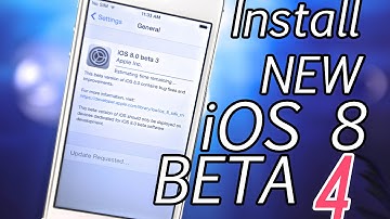 How To Install NEW iOS 8 Beta 4 FREE Without UDID & See New Features