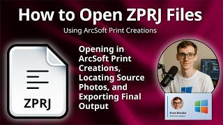 How to Open ZPRJ Files (ArcSoft Print Creations Project)