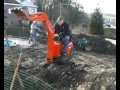 Kubota K008-3 au travail 3eme partie