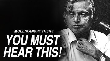 THE BEST SPEECH EVER - MOTIVATION SPEECH BY A P J Abdul Kalam