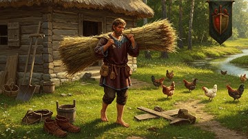 How Medieval Peasants Built Houses From Scratch?