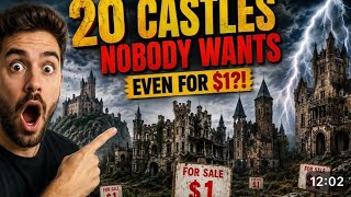 20 castles nobody wants to buy for even 1$