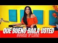 QUE BUENO BAILA USTED - OSCAR D'LEON (Timbales Interpretation Elisabeth Timbal)