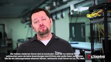 Energiesparender Server mit Kingston SSDs und Speicher