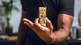 Easy, 3 Ingredients Homemade Vegan Granola Bars (Vegan Meal Prep Snacks) screenshot 3