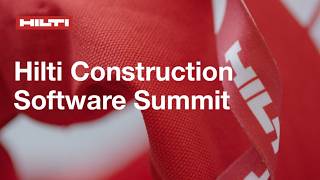 Hilti Construction Software Summit 2026