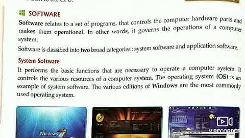 COMPUTER : INTRODUCTION TO COMPUTER ,CLASS -7TH ,CH-1 ,PART -5A