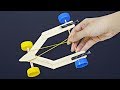 How to make a simple car with rubber band