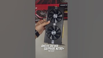 AMD RX 580 8GB SAPPHIRE NITRO+ Gaming Graphics Card | Kabyz Tech