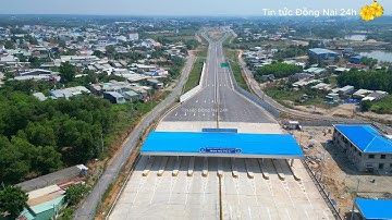 Chính thức thông xe hai đoạn cao tốc Bến Lức - Long Thành